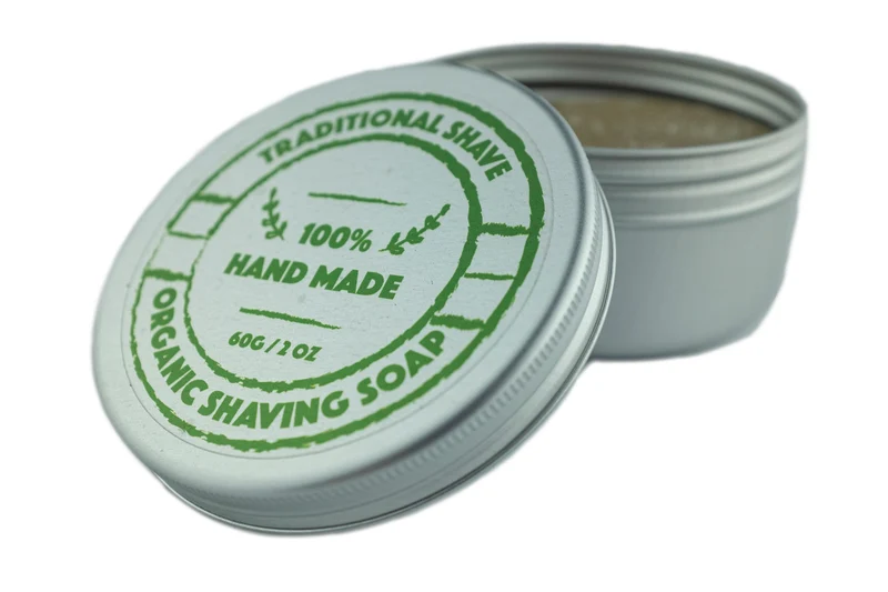 Handmade Organic Shaving Soap - 60ML