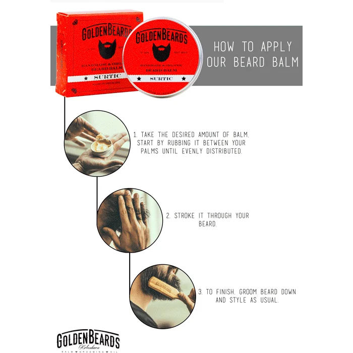 Organic Beard Balm Surtic