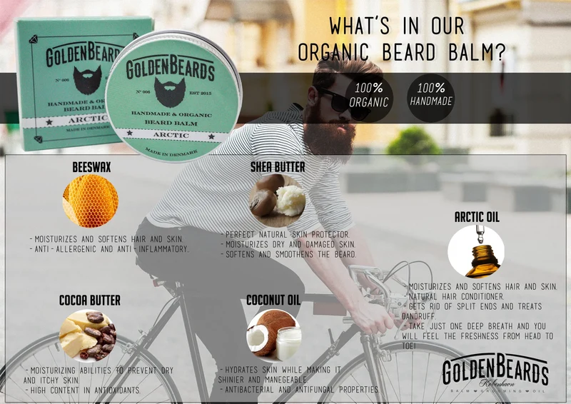 Beard Balm Organic Arctic