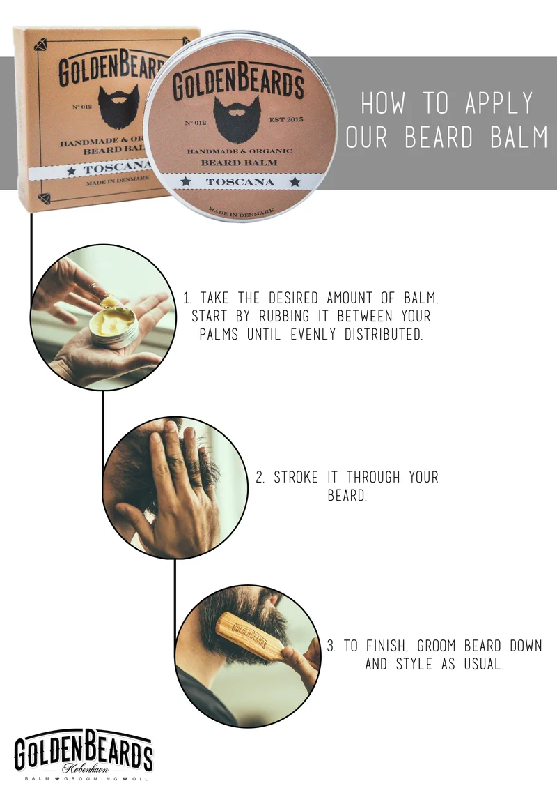 Beard Balm Organic Toscana