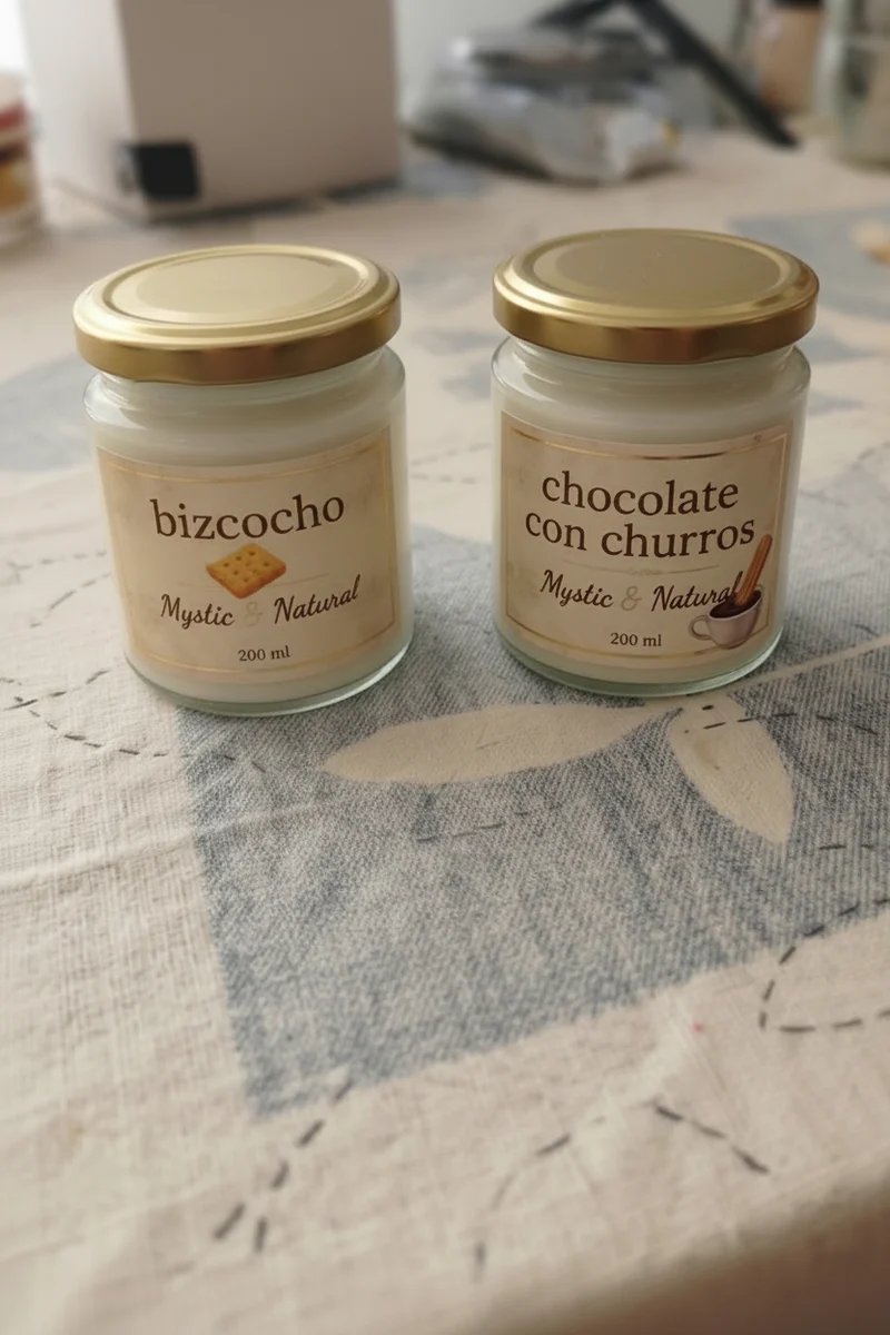 Velas gourmand