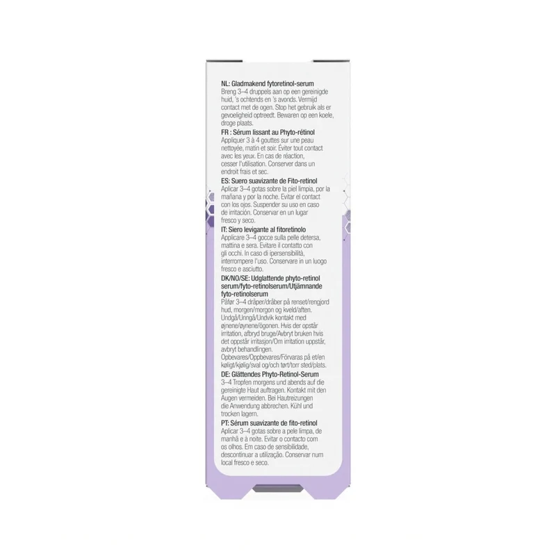 Sérum alisante con fitoretinol