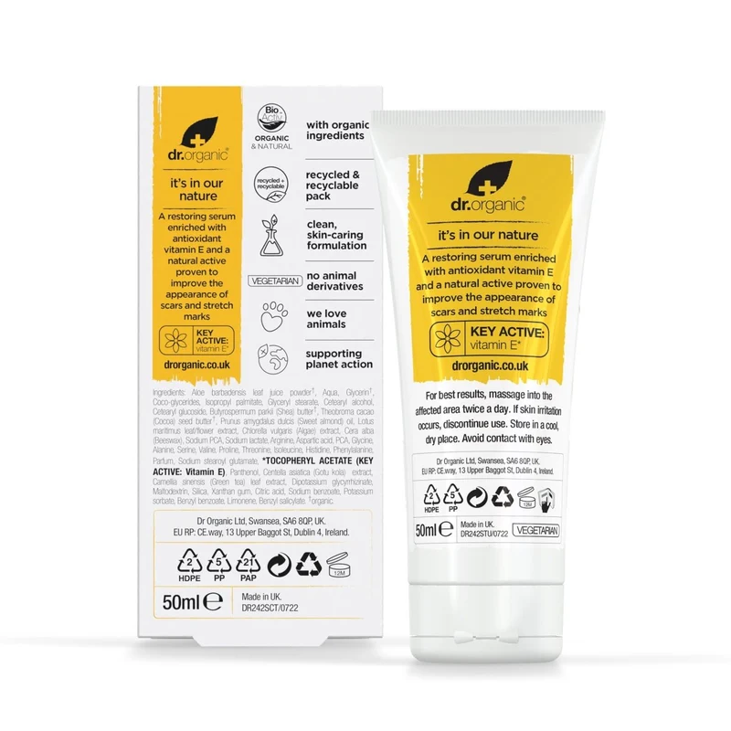 Sérum para cicatrices y estrías Vitamina E 50ml