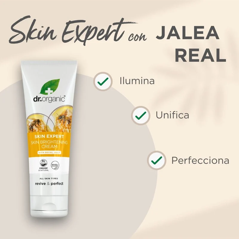 Crema ligera y luminosa Skin Expert con jalea real 125ml