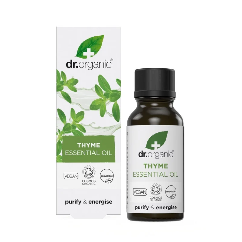 Aceite esencial de tomillo Thymol Bio y 100% puro