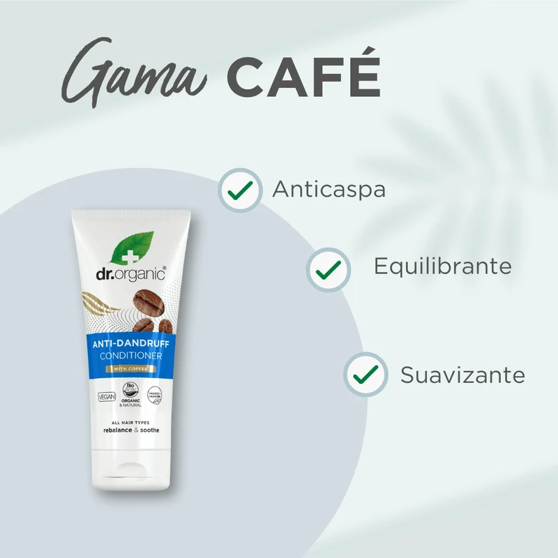 Acondicionador anticaspa de Café 200ml