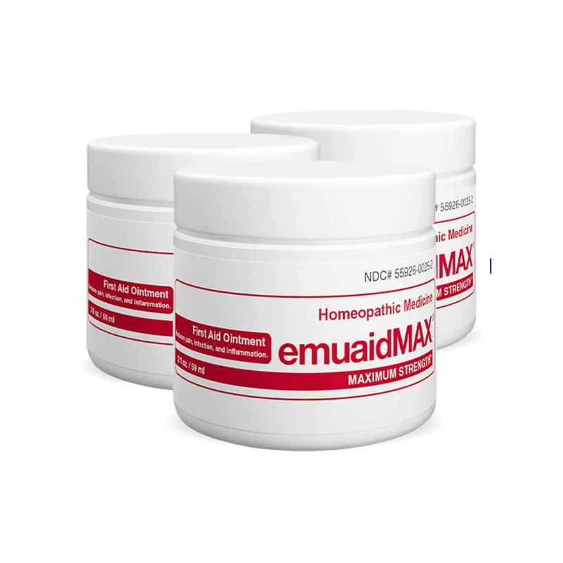 EMUAIDMAX® Pomada Primeros Auxilios 3x2oz NFWF