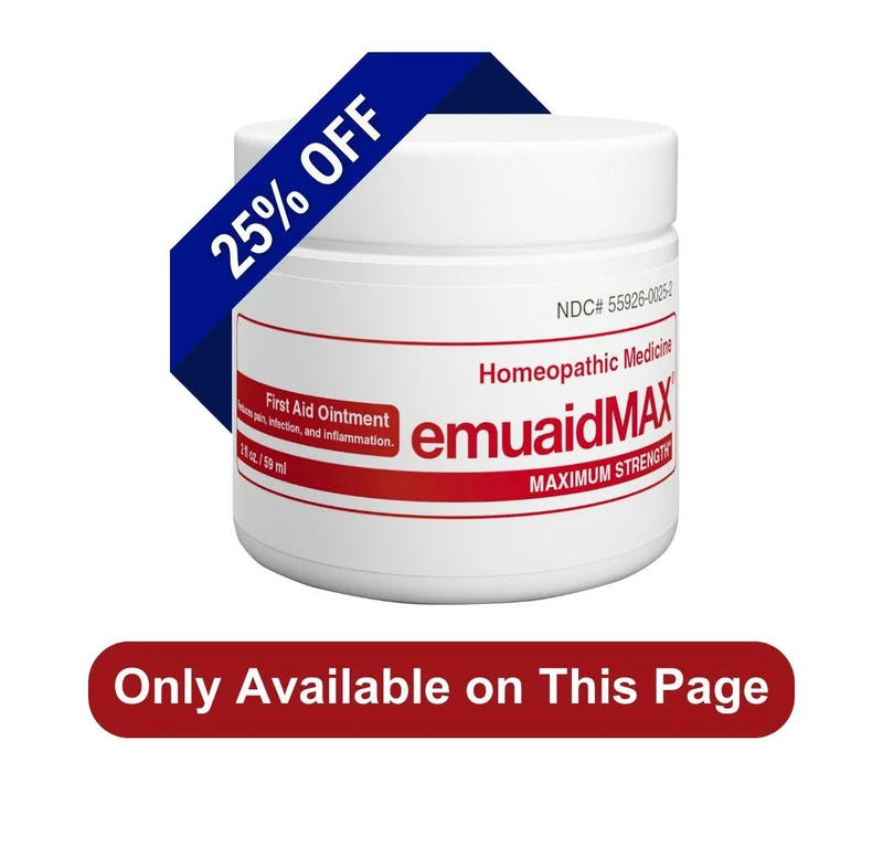 EMUAIDMAX® Ungüento de Primeros Auxilios 2oz (Upsell)