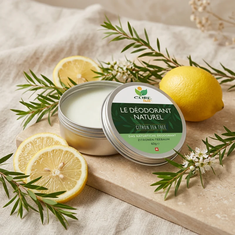 Desodorante de árbol de té y limón