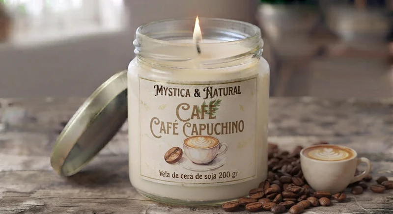Vela café capuchino