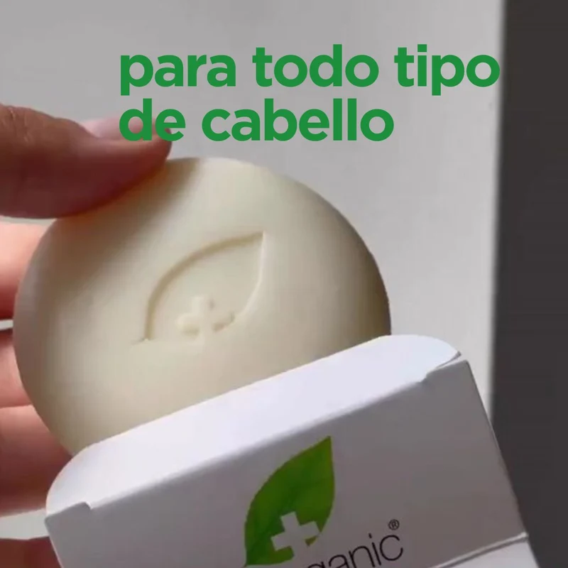 Champú & Acondicionador sólido Aloe Vera y Karité para todo tipo de cabello 75 gr
