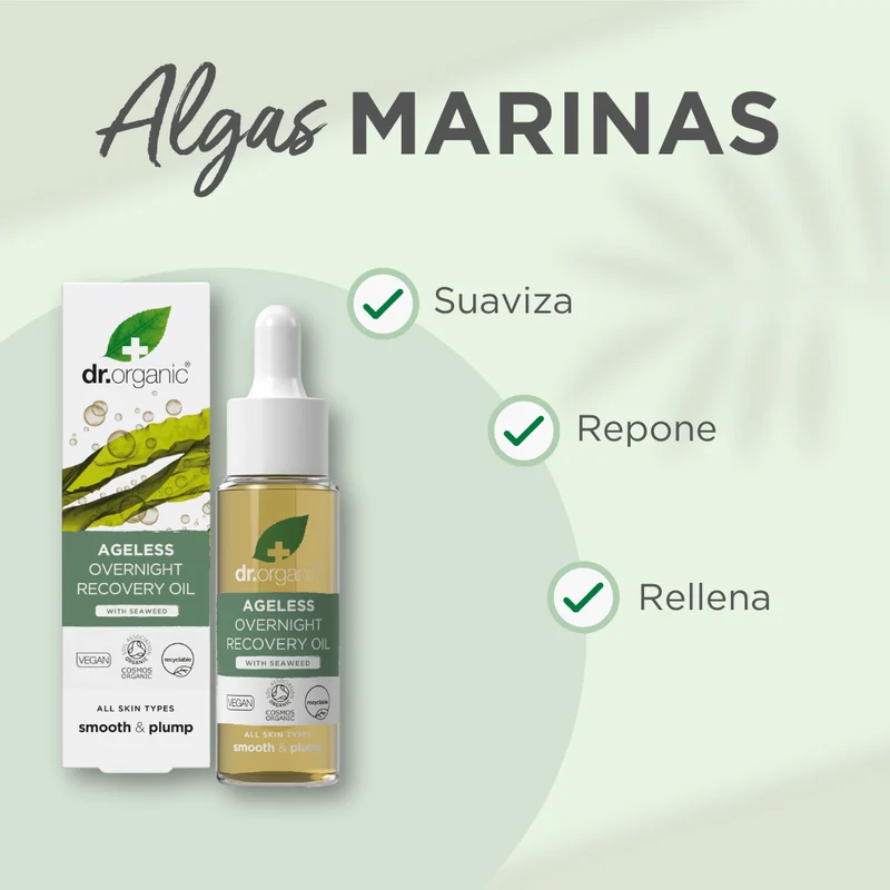 Aceite recuperador de noche Algas Marinas siempre joven 30ml