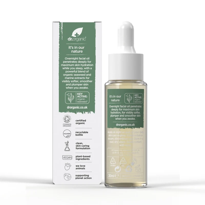 Aceite recuperador de noche Algas Marinas siempre joven 30ml