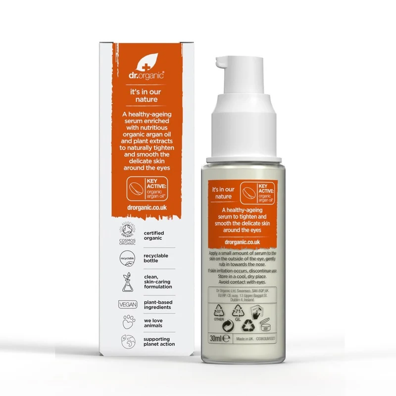 Serúm contorno de ojos Aceite de Argán reafirmante instantáneo 30ml
