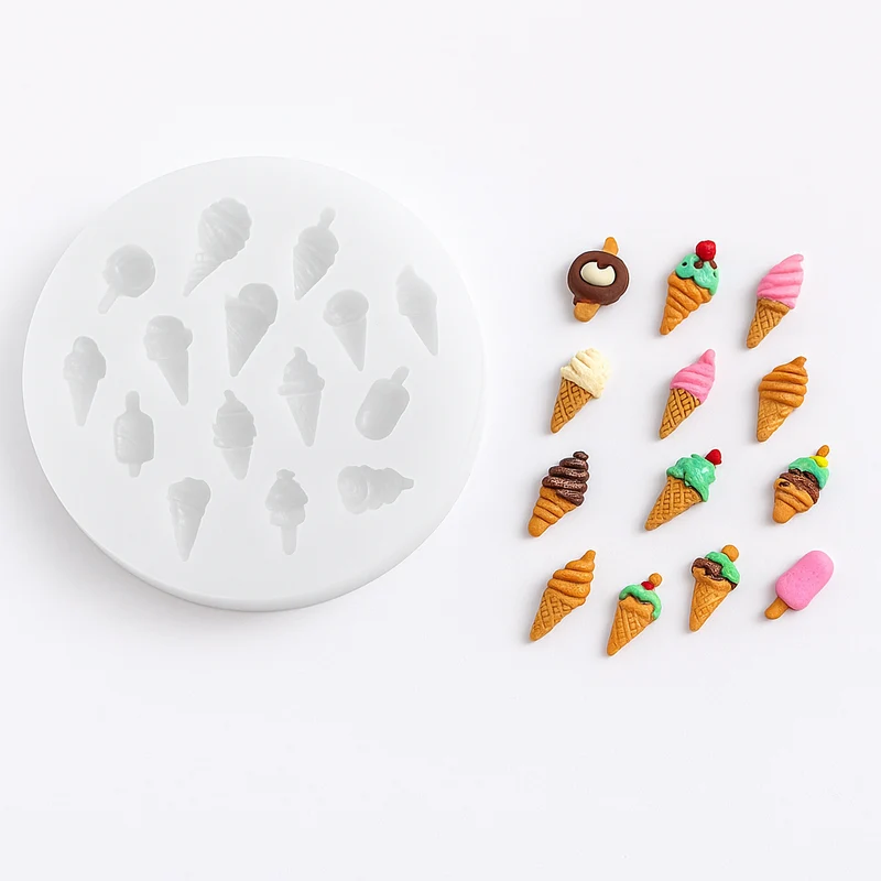 Molde mini helados
