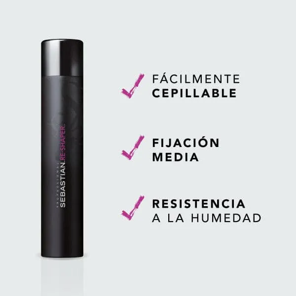 Sebastian Professional Re-shaper Spray Fijación Fuerte 400ml