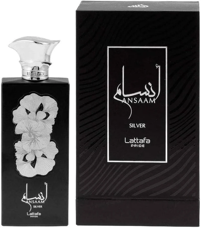 Lattafa Ansaam Silver Eau De Parfum 100Ml Spray
