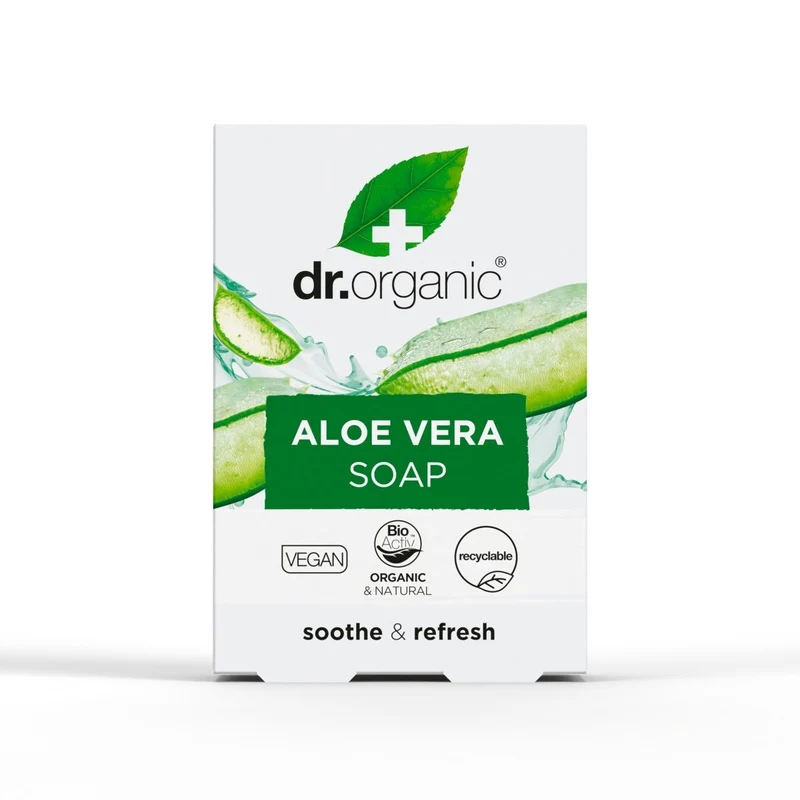 Pastilla de Jabón de Aloe Vera para todo tipo de piel 100 gr