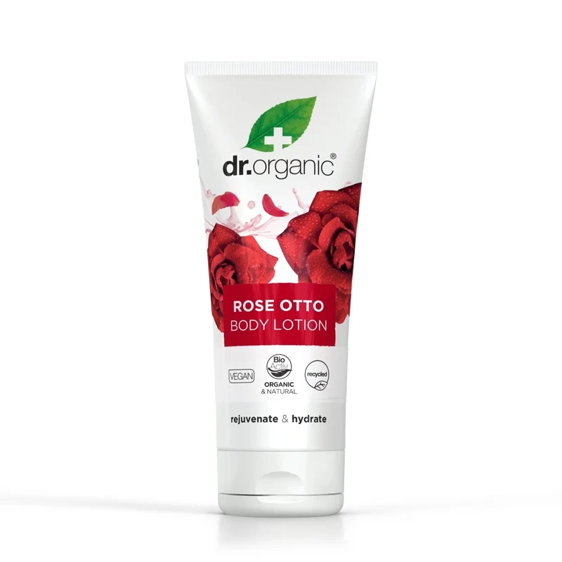 Loción corporal de Rosa Damascena para pieles maduras 200ml