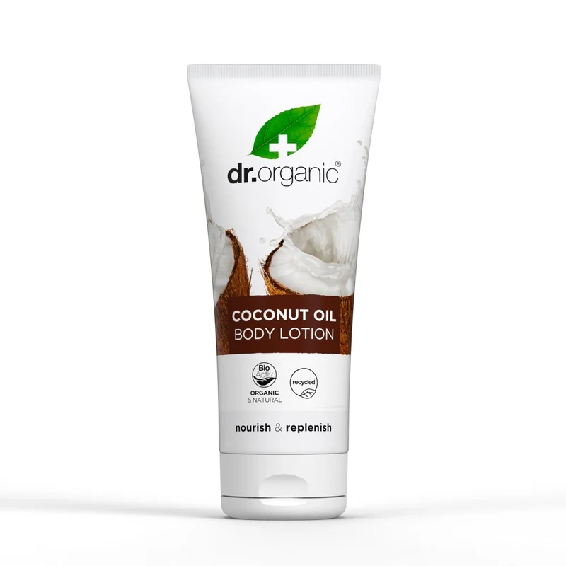 Loción corporal de Aceite Virgen de Coco para piel seca a muy seca 200ml