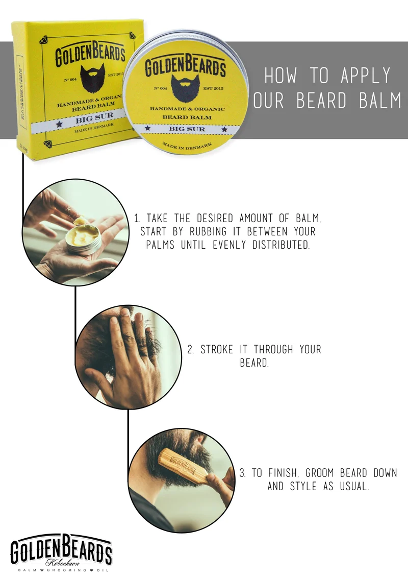 Beard Balm Organic Big Sur