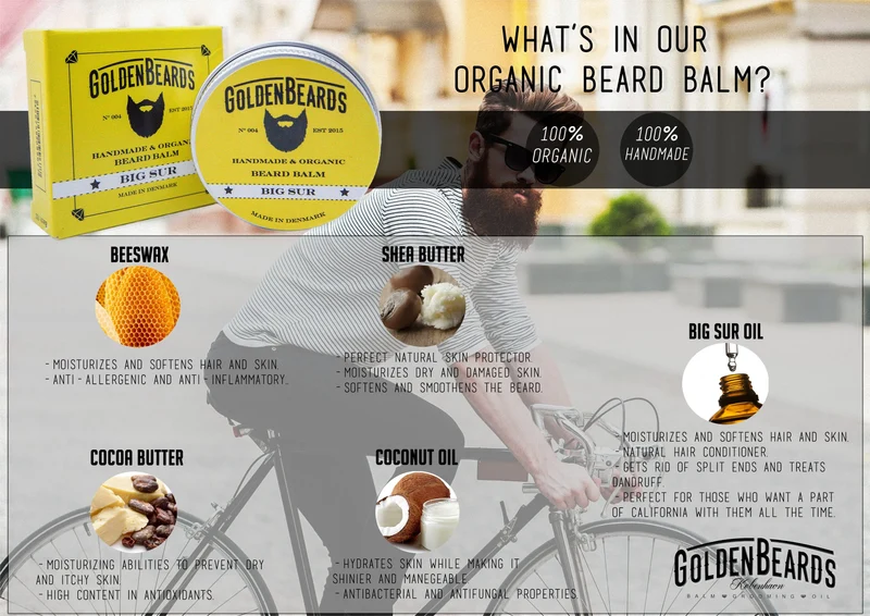 Beard Balm Organic Big Sur