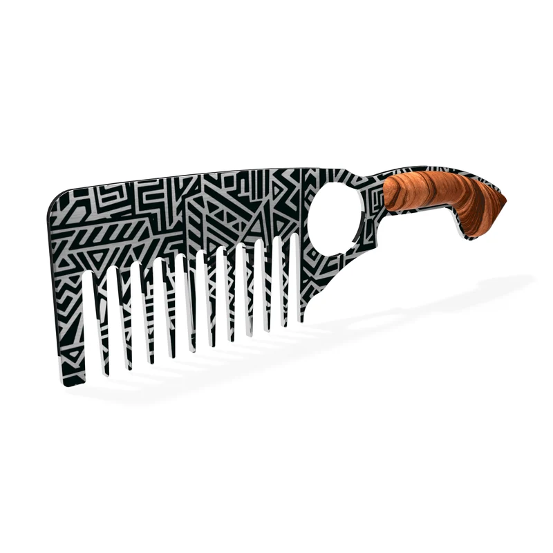 Africa Beard Comb ~ MPN-TB3-AF