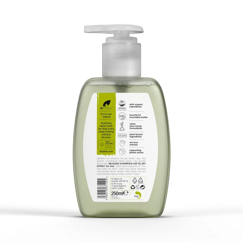 Jabón de manos purificante Árbol de Té 250ml