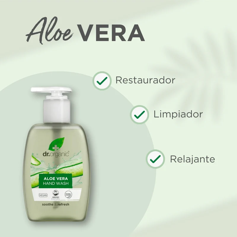 Jabón de manos Aloe Vera 250ml