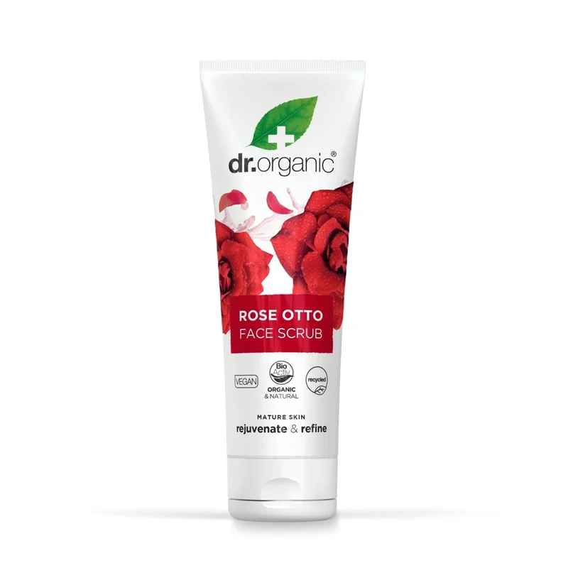 Exfoliante facial Rosa Damascena para pieles maduras 125ml