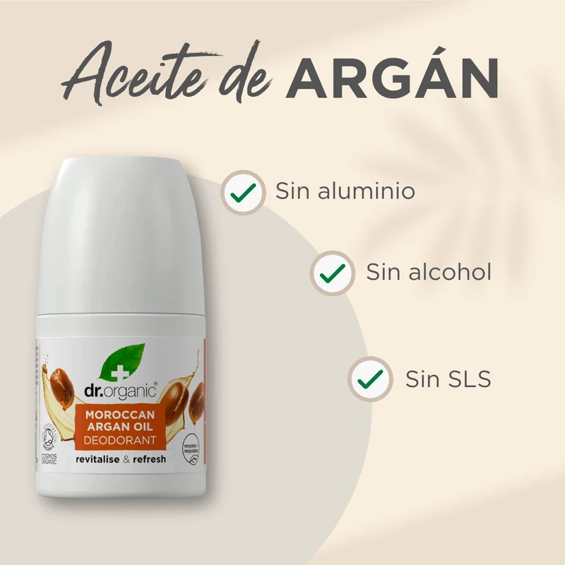 Desodorante Aceite de Argán Marroquí para piel normal a seca 50ml