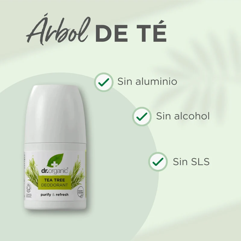Desodorante Árbol de Té antiséptico 50ml