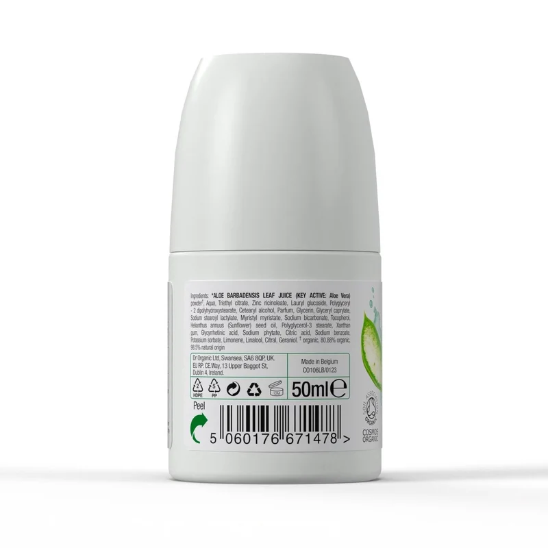 Desodorante Aloe Vera 50ml libre de aluminio