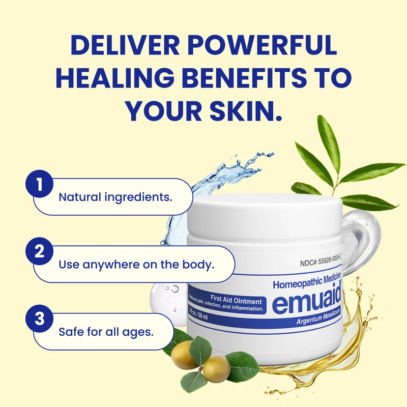 EMUAID Pomada Primeros Auxilios 0.5oz