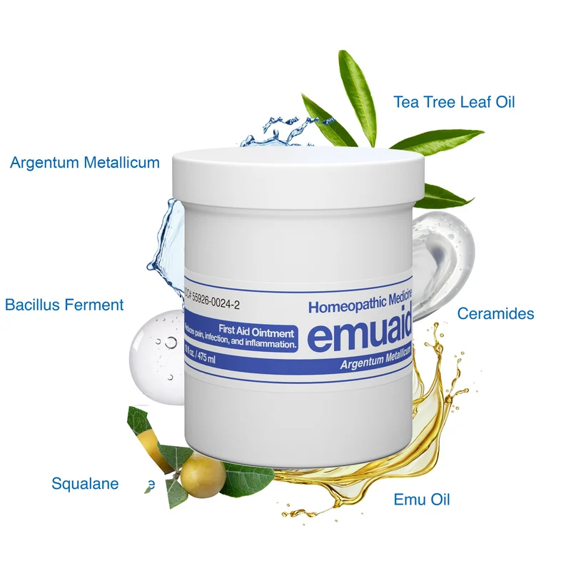EMUAID Pomada de Primeros Auxilios 16oz
