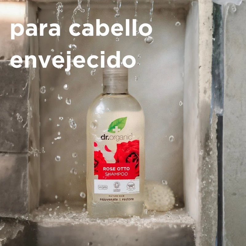 Champú Rosa Damascena para cabello seco y sin volumen 265ml