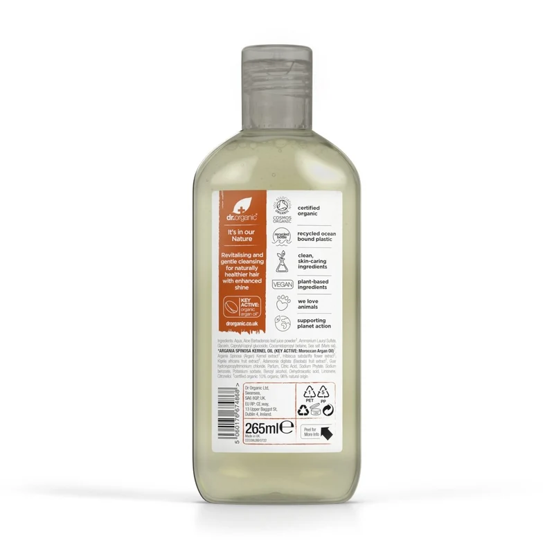 Champú Aceite de Argán Marroquí para cabello seco o dañado 265ml