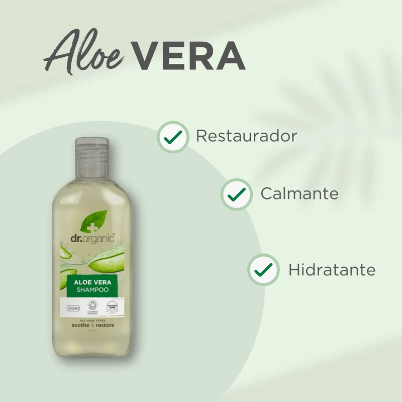 Champú de Aloe Vera para todo tipo de cabello 265ml