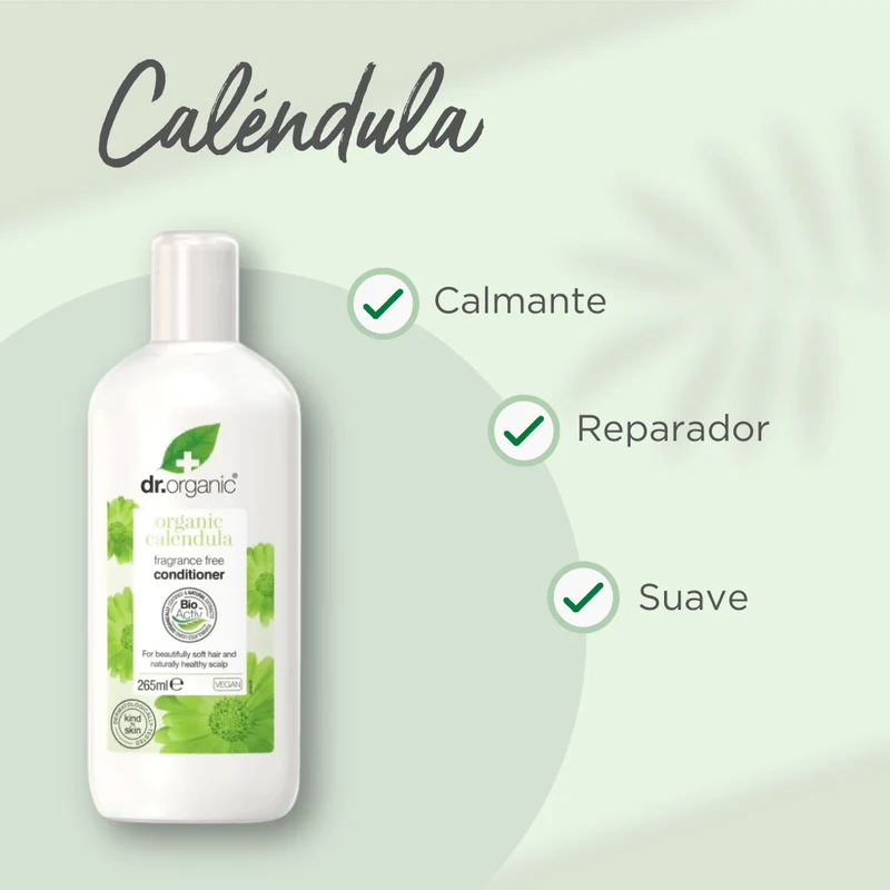 Acondicionador de Caléndula para cuero cabelludo sensible 265ml