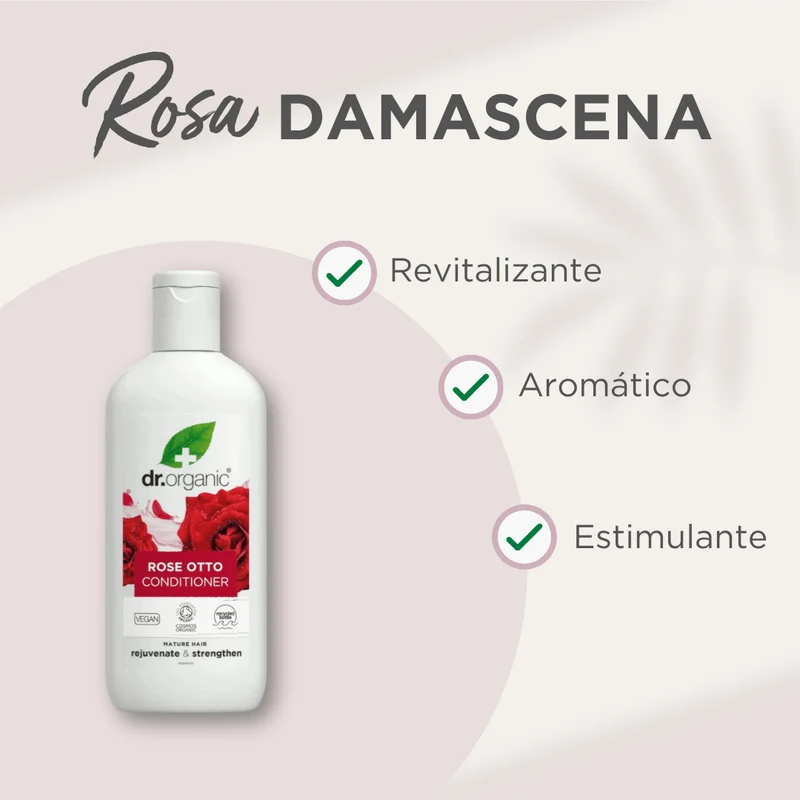 Acondicionador de Rosa Damascena cabello maduro 265ml