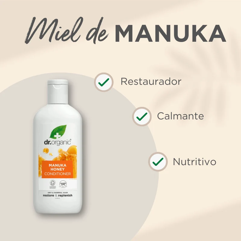 Acondiconador de Miel de Manuka para cabello normal a seco 265ml