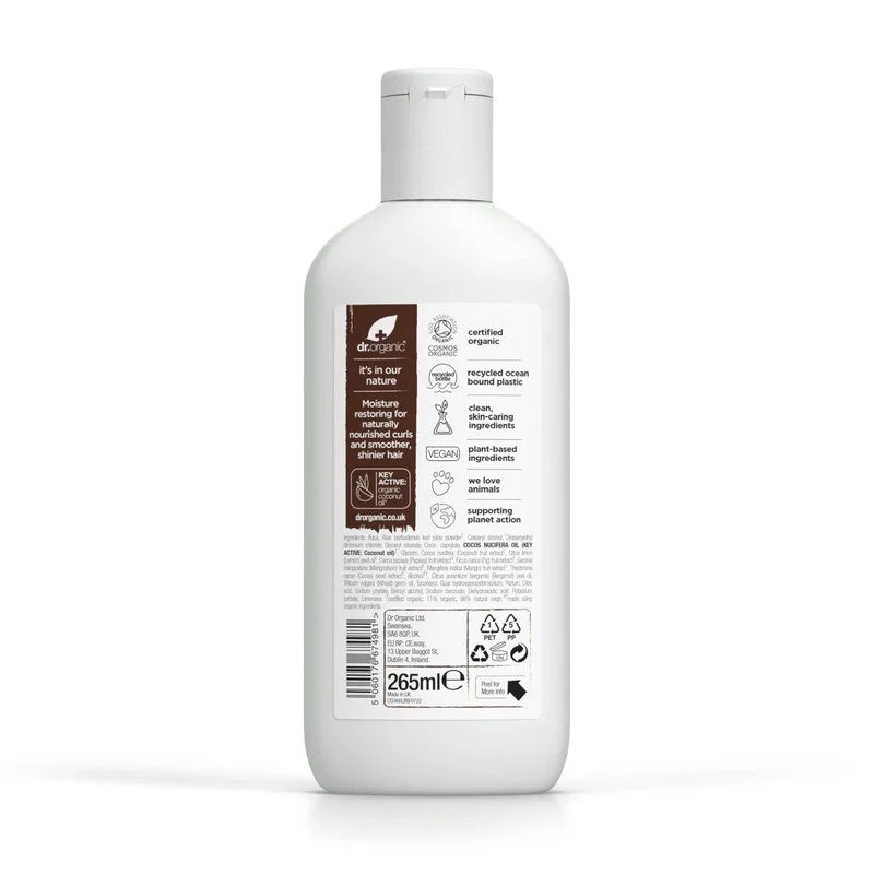 Acondicionador Aceite Virgen de Coco para cabello grueso o rizado 265ml