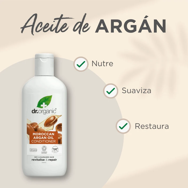 Acondicionador Aceite de Argán Marroquí para cabello seco o dañado 265ml
