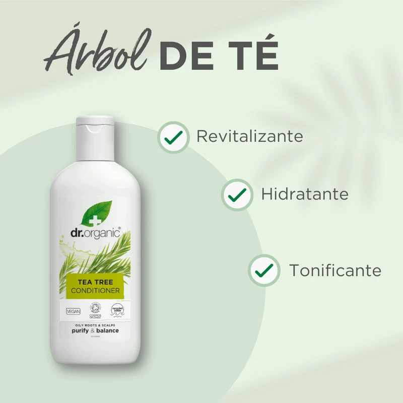 Acondicionador Árbol de Té para cuero cabelludo graso 265ml