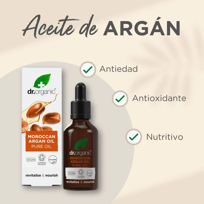 Aceite puro de Argán Marroquí multiacción 50ml