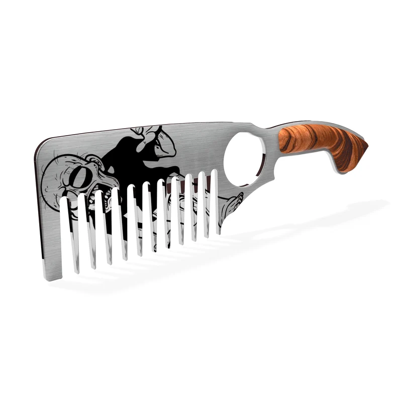 Zombie Beard Comb ~ MPN-TB3-ZOM