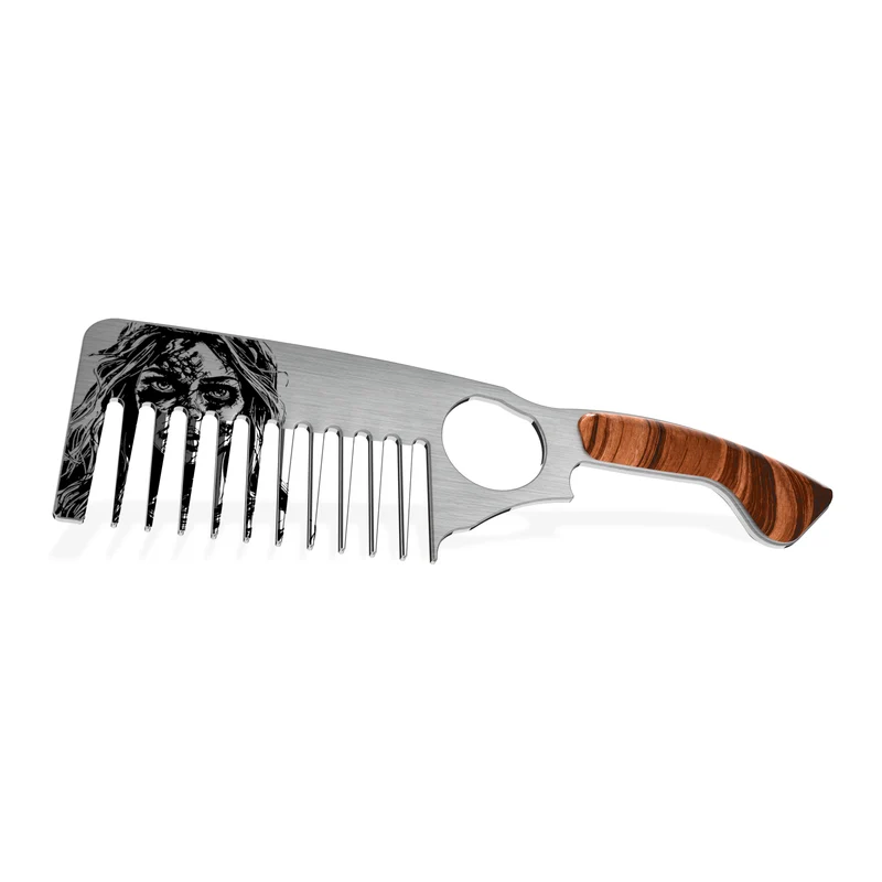 Zombie Girl Beard Comb ~ MPN-TB3-ZOMG