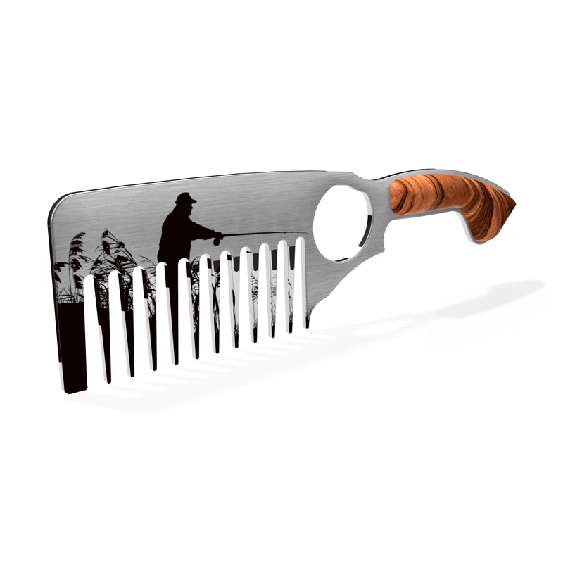 Fishermen Beard Comb ~ MPN-TB3-FSH