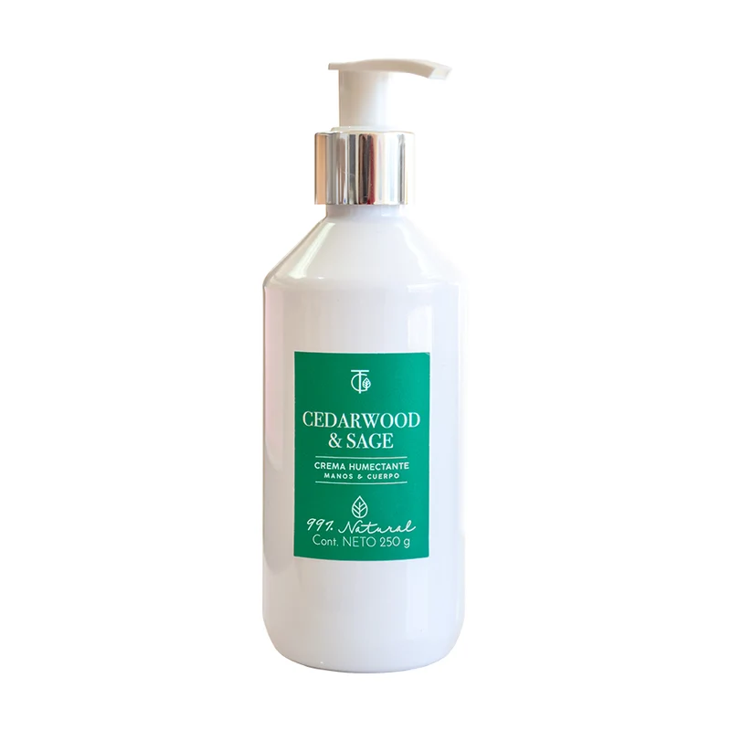 Crema Humectante - Cedarwood & Sage 250 ml