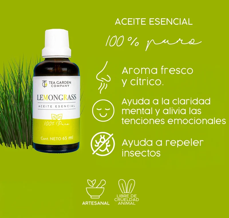 Aceite Puro Lemongrass 65 ml